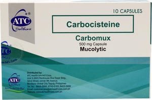 ATC Carbomux 500mg | 10pcs