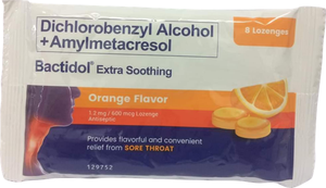 Bactidol Lozenge Orange | 8pcs