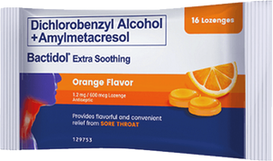 Bactidol Lozenge Orangeure | 16pcs