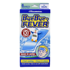 Bye Bye Fever Adult | 6pcs