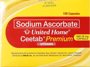 Ceetab Premium Sodium Ascorbate | 100pcs