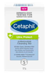 Cetaphil Antimircobial Cleansing Bar | 127g