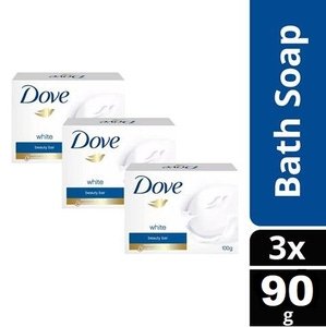 Dove Bar Soap Regular White | 100g 3pcs