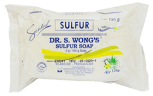 Dr. S. Wong's Sulfur Soap with Mosturizer Aloe Vera | 135g
