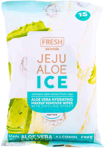 Fresh Jeju Aloe Ice Wipes | 15pcs B1T1