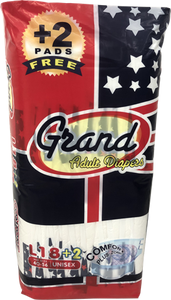 Grand Adult Diaper Large | 18pcs