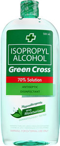 GreenCross Isopropyl Alcohol 70% Solution with Moisturizer | 500ml