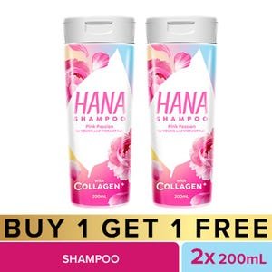 Hana Shampoo Pink Passion | 200ml B1T1