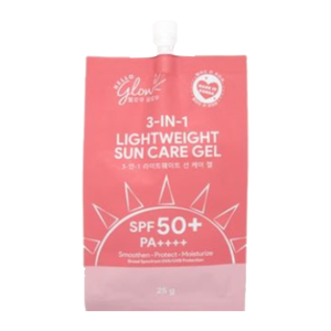 Hello Glow 3 in 1 Sun Care Gel | 25g