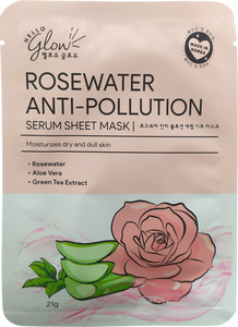 Hello Glow Rosewater Sheet Mask | 21g