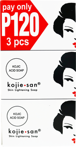 Kojiesan Soap Skin Lightening Kojic Acid | 100g 3pcs