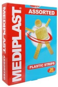 Mediplast Strips Assorted | 20pcs