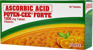 Poten-Cee Forte Ascorbic Acid 1000mg | 30pcs