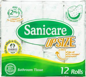 Sanicare Bathroom Tissue 2ply | 200pulls 12pcs