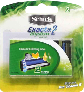 Schick Razor Exacta 2 System Refill | 2pcs