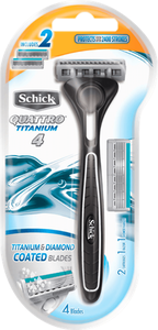 Schick Razor Quattro Titanium Kit | pc
