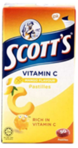 Scotts Chewy Vitamin C Orange | 100g 50pcs