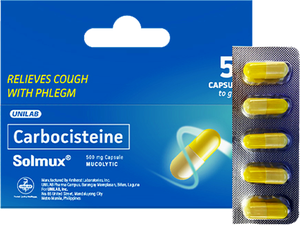 Solmux Capsule 500Mg | 5pcs
