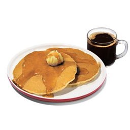 2 - pc. Pancakes w/ Drink