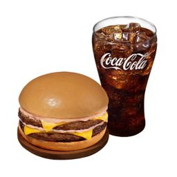 Double Original Cheesy Yumburger w/ Drink