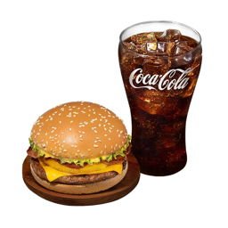 Amazing Aloha Champ Jr. w/ Drink