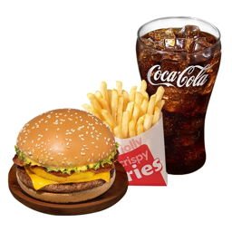 Amazing Aloha Champ Jr. w/ Fries &amp; Drink