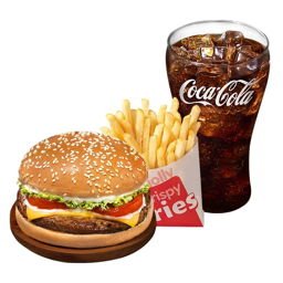 Champ w/ Fries &amp; Drink