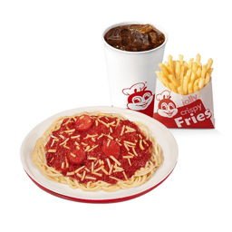 Jolly Spaghetti w/ Fries &amp; Drink