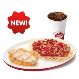 1-pc. Pepper Cream w/ Jolly Spaghetti &amp; Drink