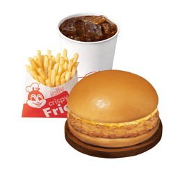 Chili Cheese Crunchy Chicken Sandwich w/ Fries &amp; Drink