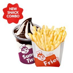 Medium Fries w/ Choco Sundae