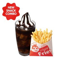 Regular Fries w/ Coke Float