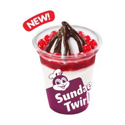 Strawberry Burst Choco Sundae