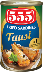 555 FRIED SARDINES WITH TAUSI 155G