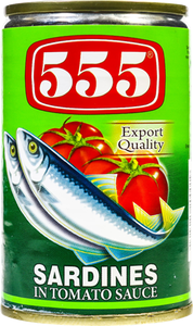 555 Sardines In Tomato Sauce | 155g