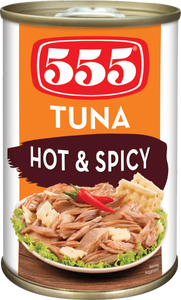 555 Tuna Flakes Hot and Spicy | 155g