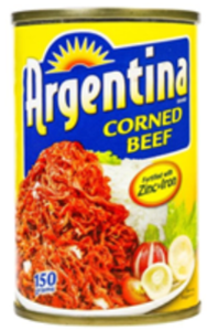 ARGENTINA CORNED BEEF 150G