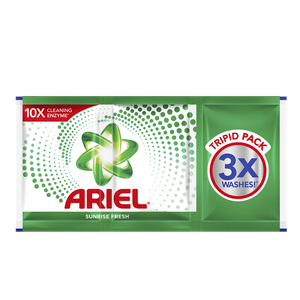 Ariel Detergent Powder Sunrise Fresh 3Pid | 90g 6pcs