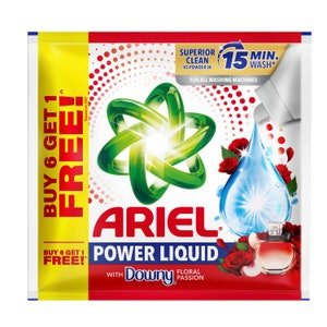 Ariel Liquid Detergent With Downy | 54g 6+1pcs