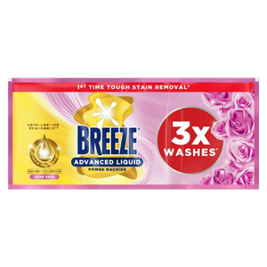Breeze Liquid Detergent Rose Gold Tripid | 84g 6pcs