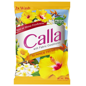 Calla Detergent Powder Summer Fresh | 100g 6pcs