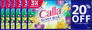 Calla Fabric Conditioner Sunny Blue | 84ml 6pcs