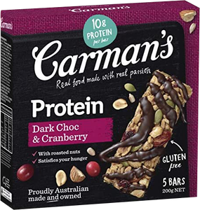 Carmans Dark Choco Cranberry Bar | 200g