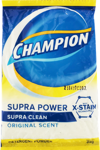 Champion Detergent Powder Quick Easy Clean | 40g 6pcs
