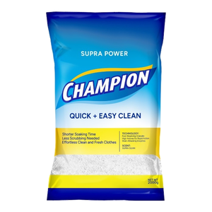 Champion Detergent Powder Supra White | 2kg
