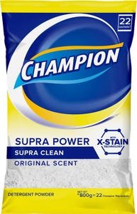Champion Detergent Powder Supra White | 800g