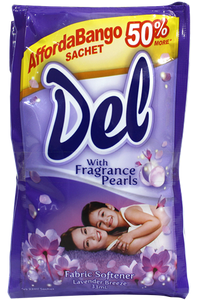 Del Fabric Conditioner Lavender Breeze | 33ml 6pcs