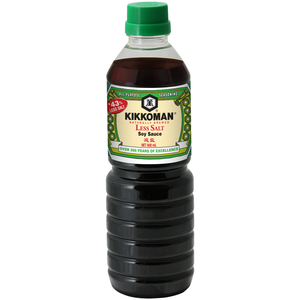 Kikkoman Soy Sauce Less Salt | 600mL