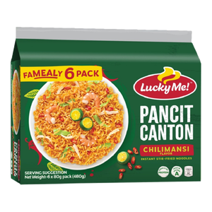 Lucky Me Instant Pancit Canton Chilimansi | 80g 6