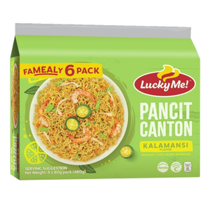 Lucky Me Instant Pancit Canton Kalamansi | 80g 6